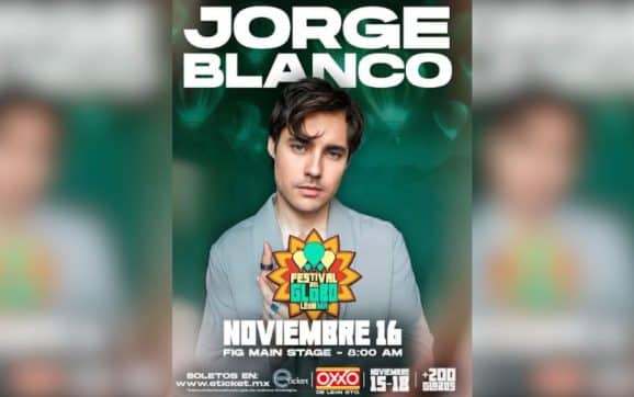 Jorge Blanco encabeza el Line Up Matutino del FIG 2024