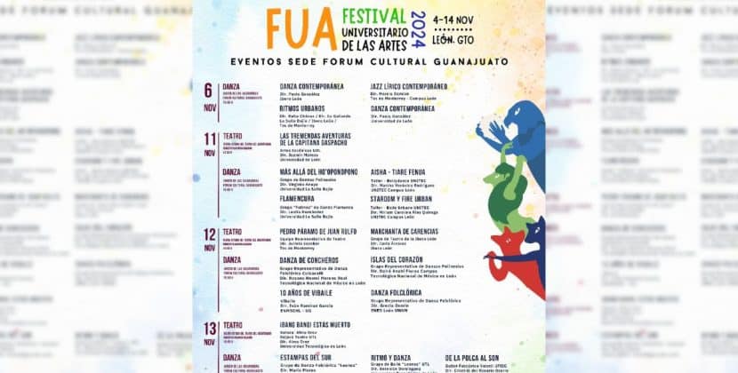 Festival Universitario de las Artes 2024: Celebración de Artes Escénicas y Culturales