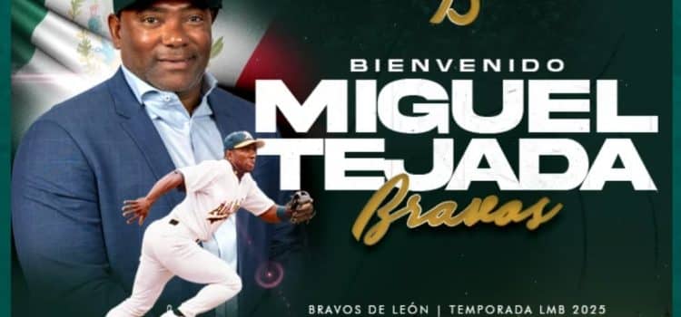 Miguel Tejada será coach en Bravos