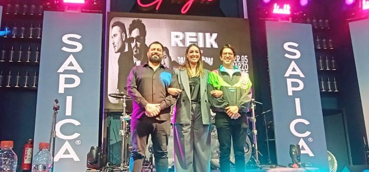 Sapica presenta concierto de Reik