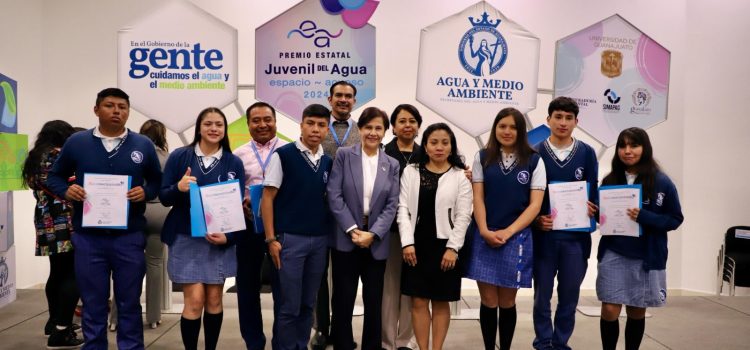 CECyTEG brilla en el Premio Juvenil Estatal del Agua 2024, con proyecto innovador