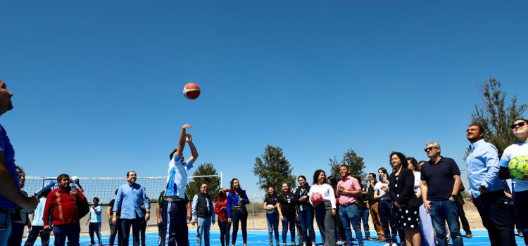 CECyTEG estrena Cancha de Usos Múltiples