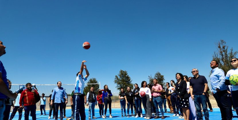 CECyTEG estrena Cancha de Usos Múltiples