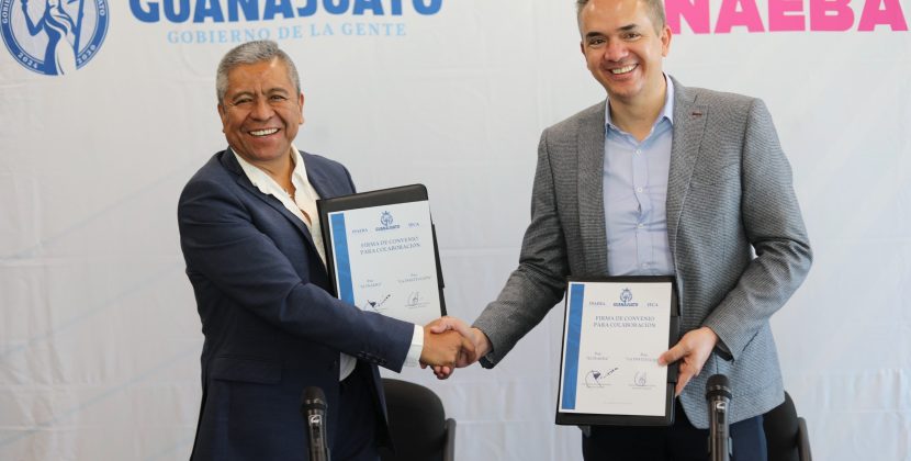 Firman Convenio de Colaboración entre IECA e INAEBA