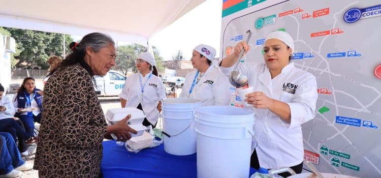 Arranca ruta, nuevo comedor móvil león sin hambre
