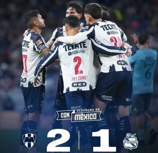 Monterrey gana a los “Camoteros” del Puebla
