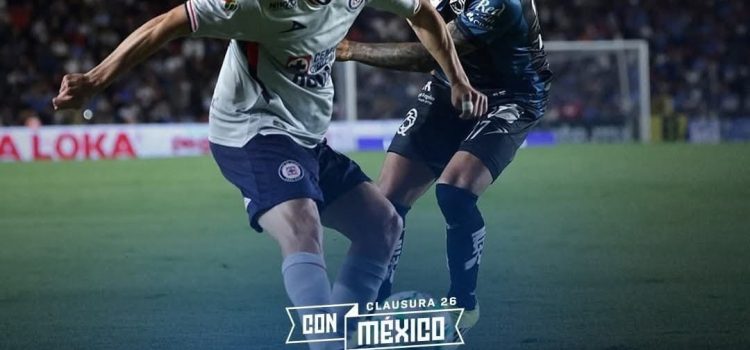 Querétaro y Cruz Azul empatan a un gol