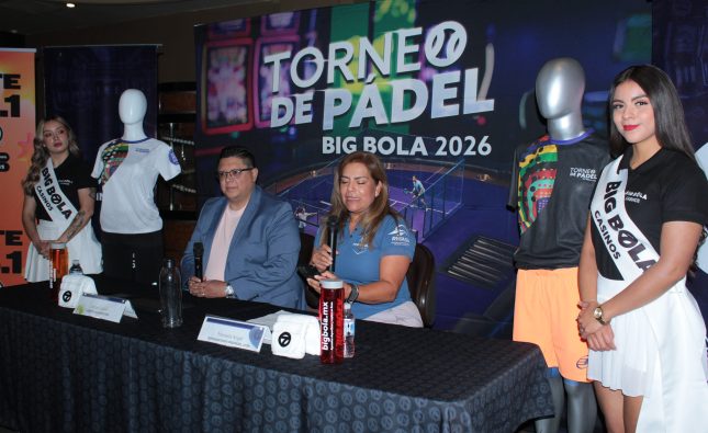 Presentan 2a. edición del Torneo de Pádel Big Bola León