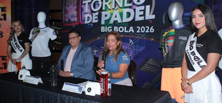 Presentan 2a. edición del Torneo de Pádel Big Bola León
